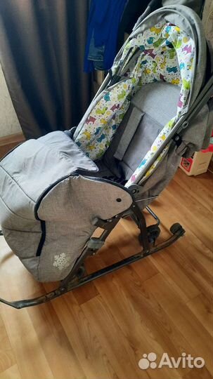 Коляска санки бу