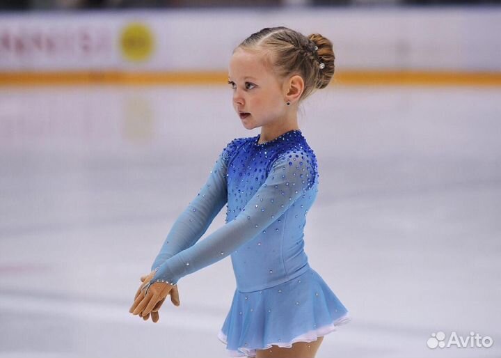 Платье для фигурного катания 110-116 + музыка