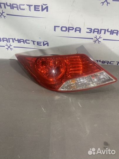Фонарь задний левый hyundai Solaris 2010-2015
