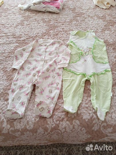 Детские вещи на девочку до года