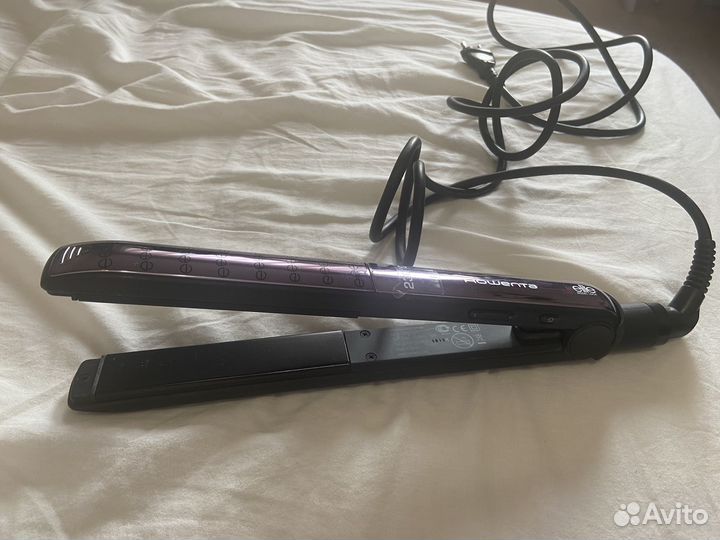 Выпрямитель для волос rowenta sf4412
