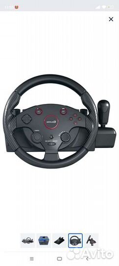 Игровой руль Artplay street racing weel turbo C900