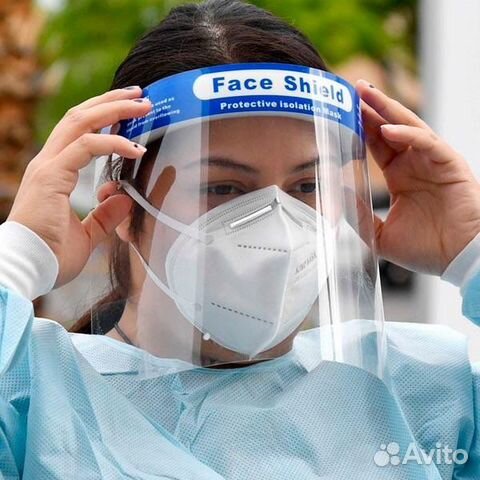 Защитная маска для лица Face shield