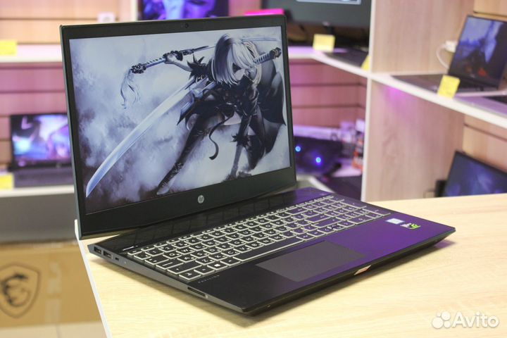 Игровой HP Core i5-8250U/GTX 1050/SSD М.2 256гб