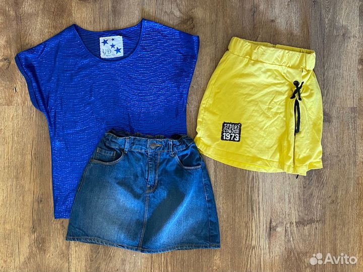 Вещи пакетом на девочку 8 лет