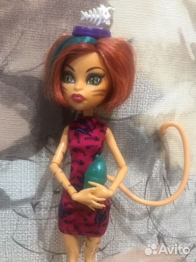 Кукла Монстер Хай кошка рыжая торалей