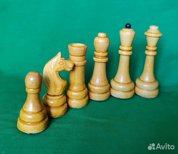 Шахматные фигуры деревянные СССР