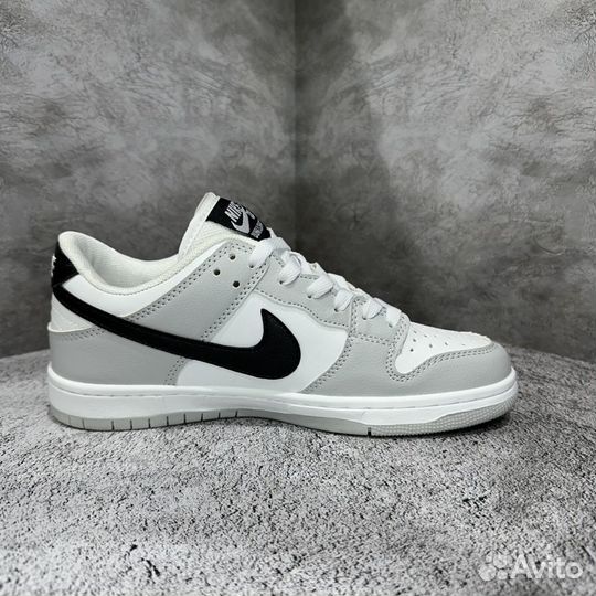 Кроссовки Nike SB Dunk Low White Light Gray