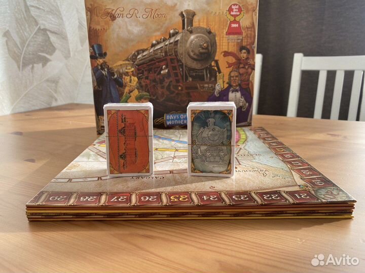 Ticket to Ride: America - новая, русские правила