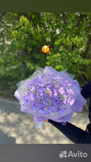 Букет из бабочек