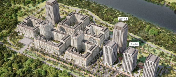 Квартира-студия, 35,4 м², 5/25 эт.