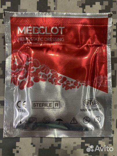 Гемостатический бинт medclot