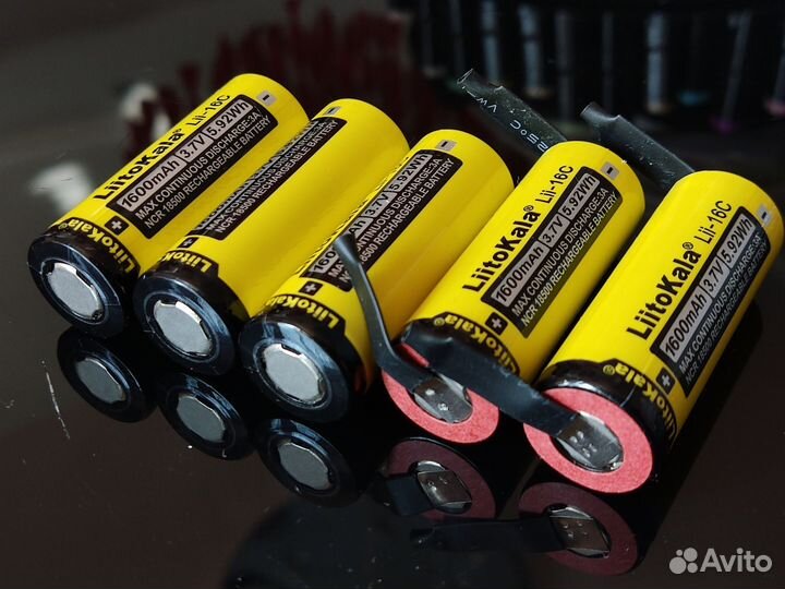 Аккумулятор 1600mAh 3,7v Li-ion icr18500