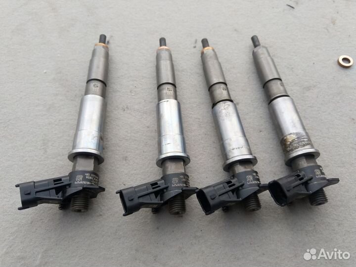 Форсунки 4 шт bosch 0445115084