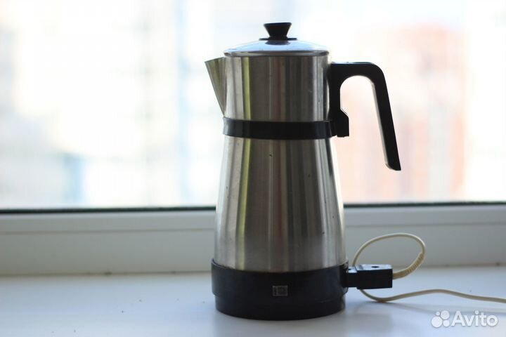 Электрокофейник, кофеварка СССР, 1990 г