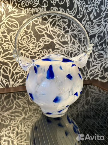 Конфетница стеклянная