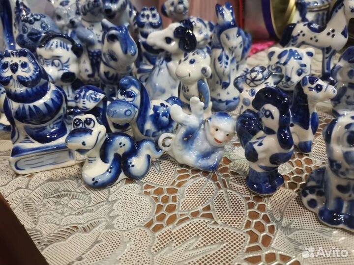 Гжель фигурки