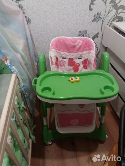 Детская кроватка с балдахином