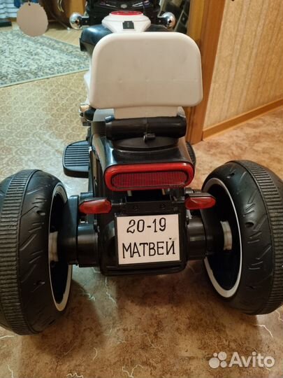 Детский электро мотоцикл