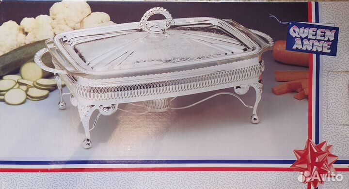 Посуда из серебра для сервировки основных блюд