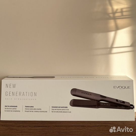 Утюжок для выпрямления волос Evoque