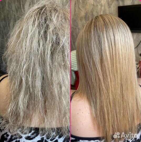 Кератиновое выпрямление