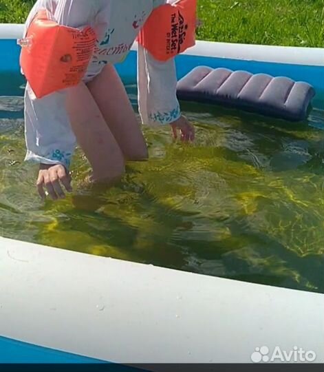 Бассейн надувной детский.Б/У