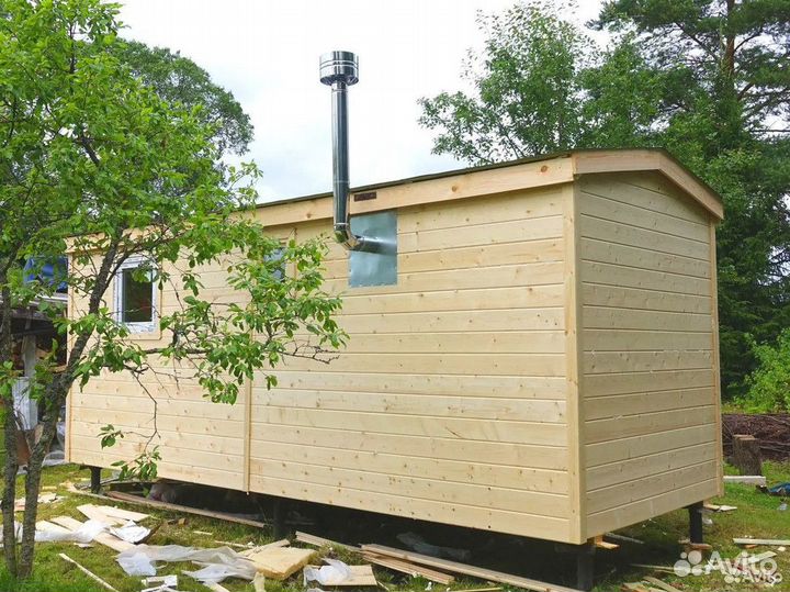 Готовые бани под ключ от производителя