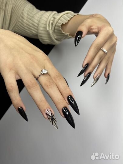 Покрытие гель-лак/наращивание ногтей