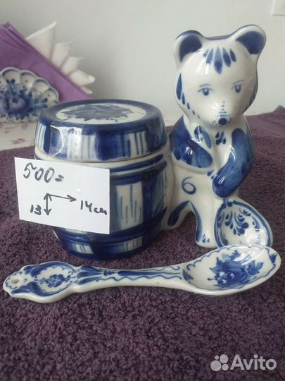 Посуда гжель