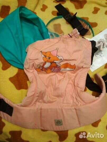 Эрго-рюкзак с крошкой Ши