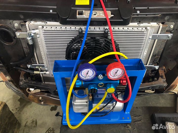 Кондиционер для газели установка