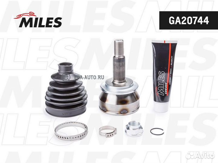 Miles GA20744 ШРУС наружный toyota corolla 2013- G