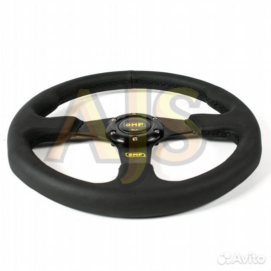 Руль OMP без выноса кожа