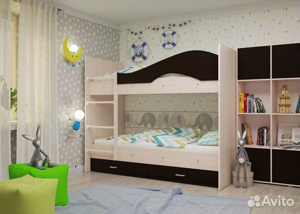 Кровать Двухьярусная