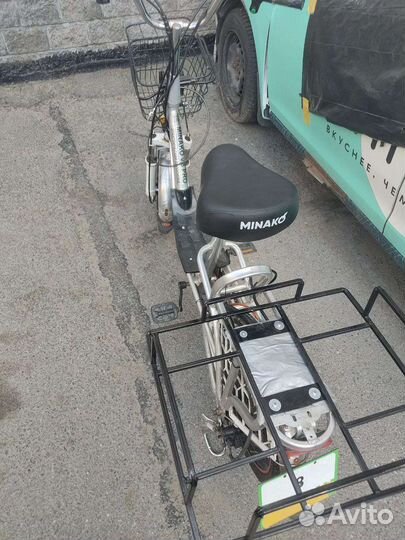 Курьерский электровелосипед Minako v8 pro