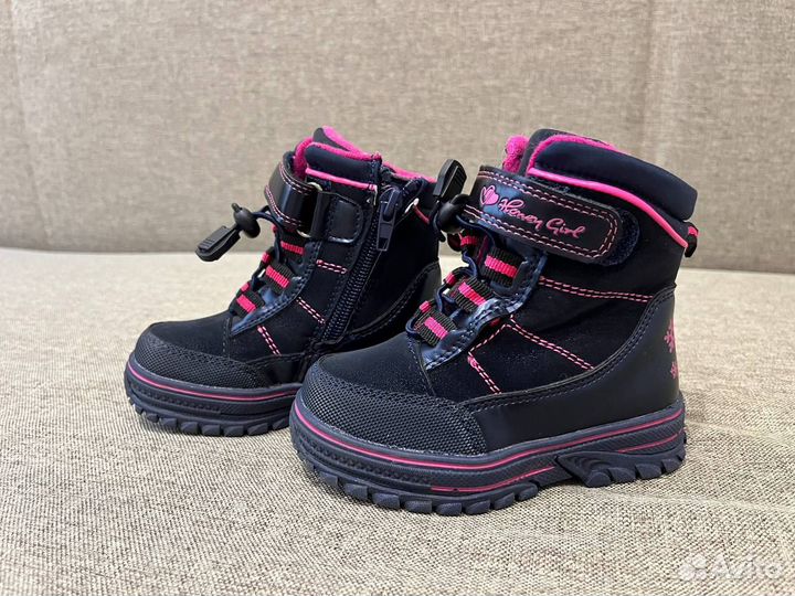 Демисезонные ботинки для девочки