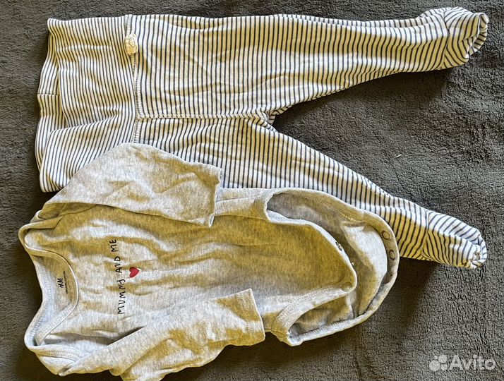 Пакет вещей для малыша 56-62р