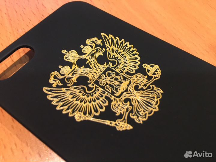 Чехол для Apple iPhone 5 5S SE с гербом РФ