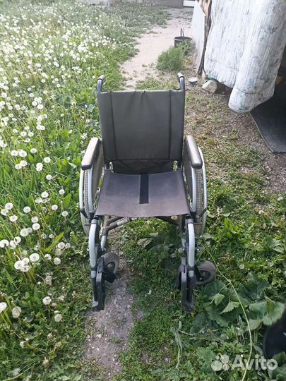Инвалидная коляска складная бу