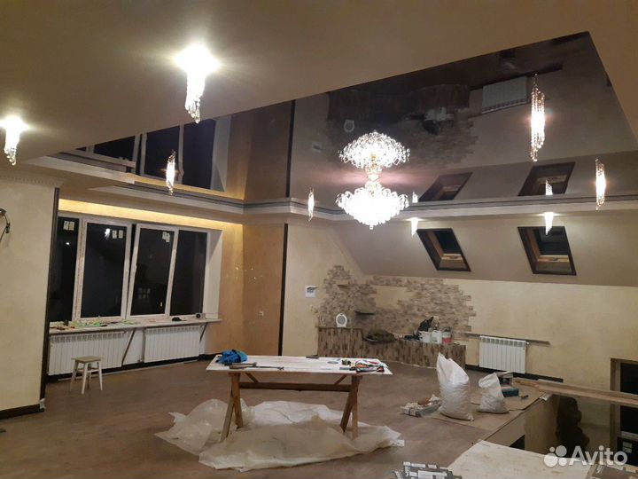 Натяжные потолки без запаха