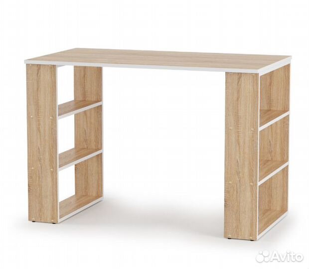 Стол с полками Дуб сонома