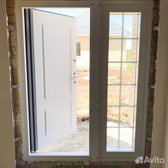 Дверь входная металлическая на нестандартный проем