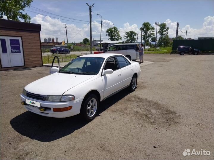 Toyota Carina 2.0 МТ, 1994, битый, 361 465 км