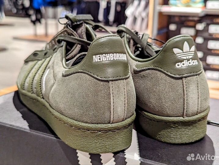 Adidas superstar x store neighborhood