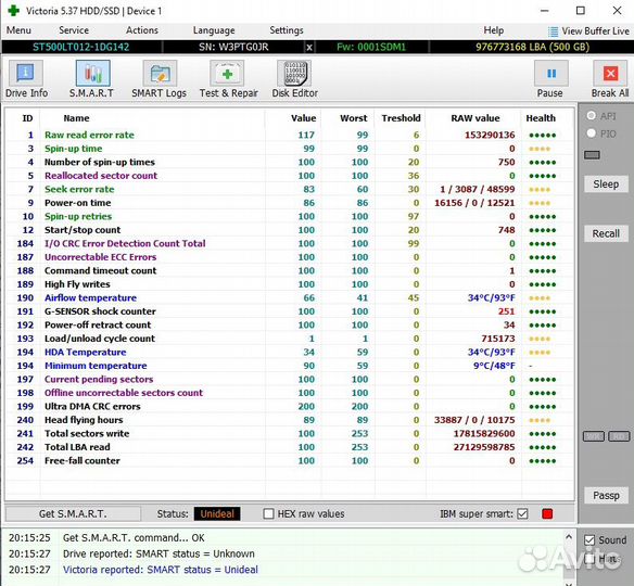 Hdd 500gb 2.5 Seagate-WD