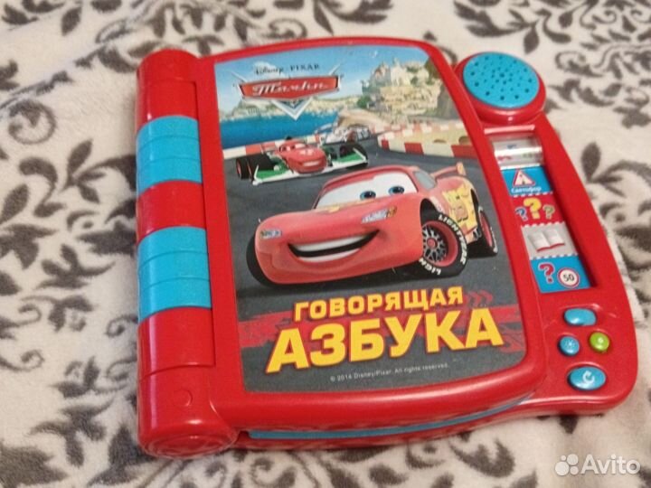 Говорящая азбука тачки. Музыкальная книжка