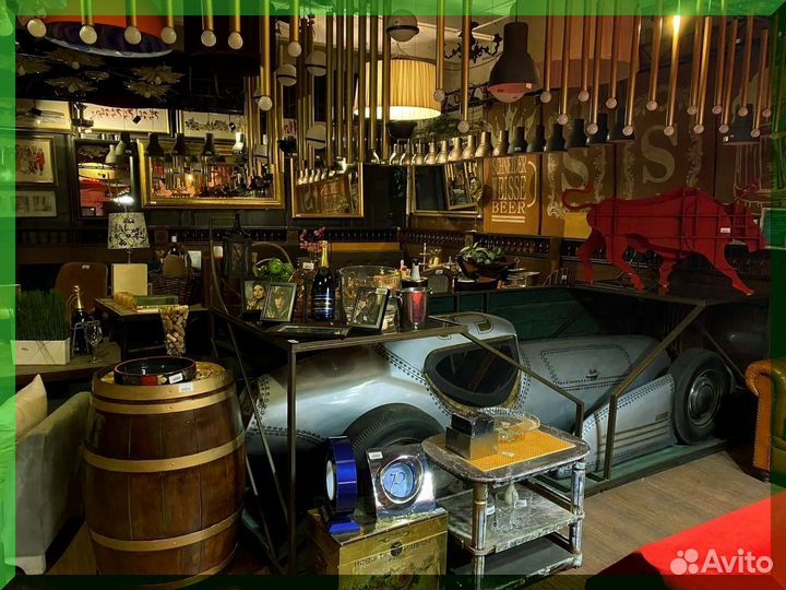 Свет и декор для кафе