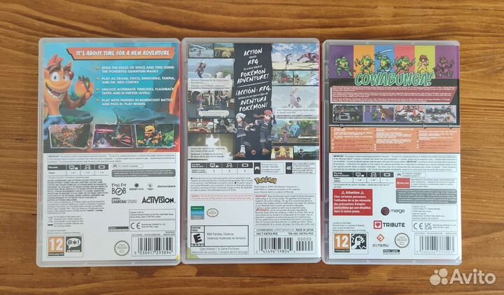 Игры на Nintendo switch