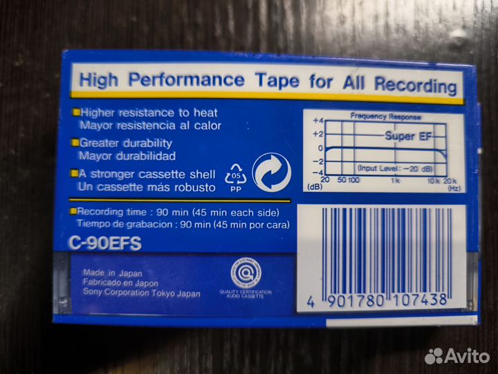 Аудиокассеты новые запечатанные Япония
